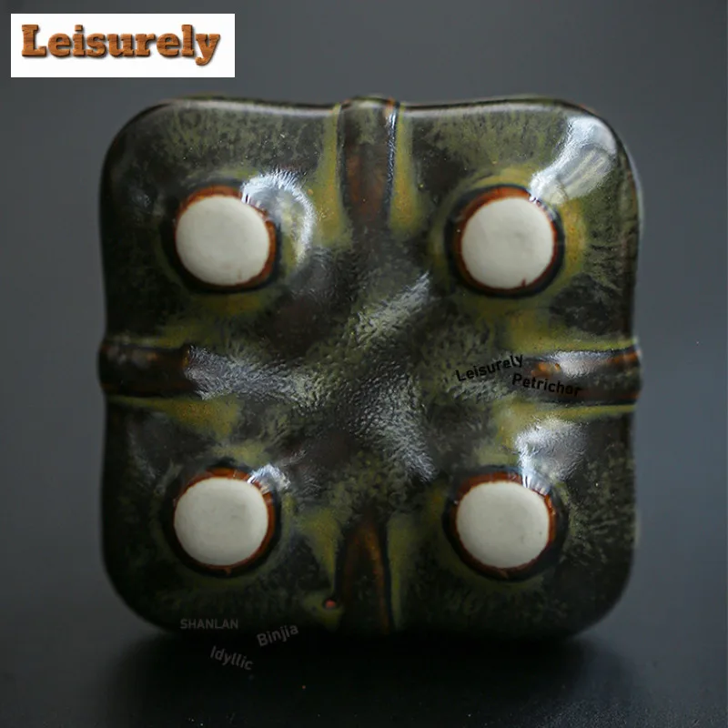 Ancient Style Square Incense Holder Antique Diffuser Incense Burners Meditation Scented Aromatic Candles Censer Cafes Ornaments