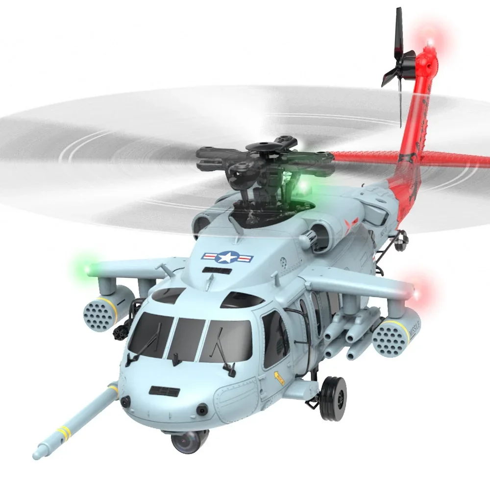 Remote Control Helicopter F09h Rc Helicopter Model Aircraft Intelligent Return One Click Landing Simulation Aircraft Model Toys 4