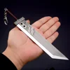 22cm Buster Sword Keychain Fantasy Game Weapon Cloud Strife Game Metal Sword Weapon Model Ornament Decoration Collections Gifts 3