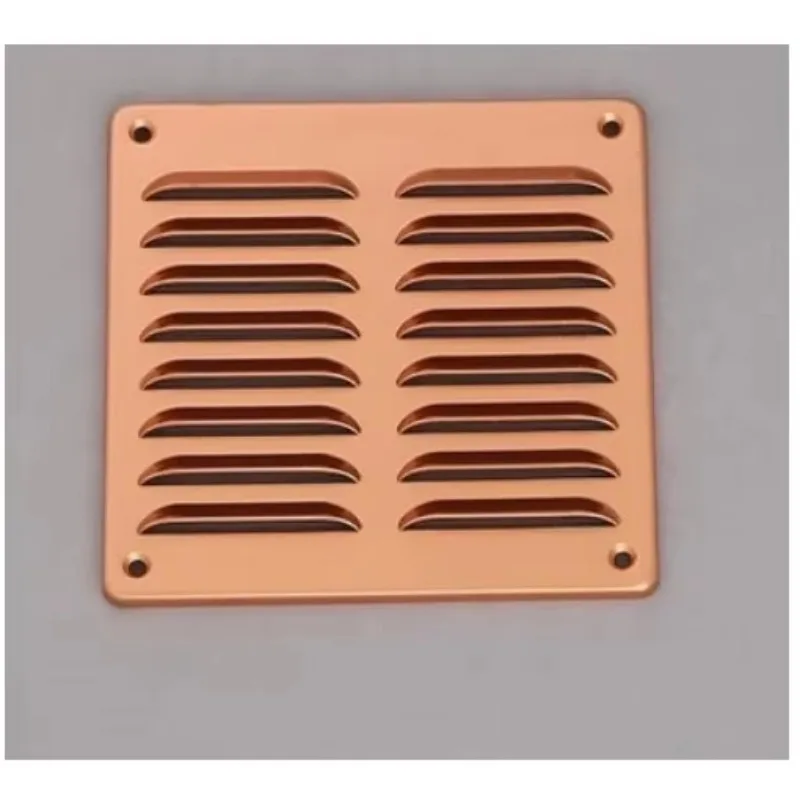 Aluminum Air Vent Ventilator Grille Undereave Under eave Louvers 304 Stainless steel Copper Rain