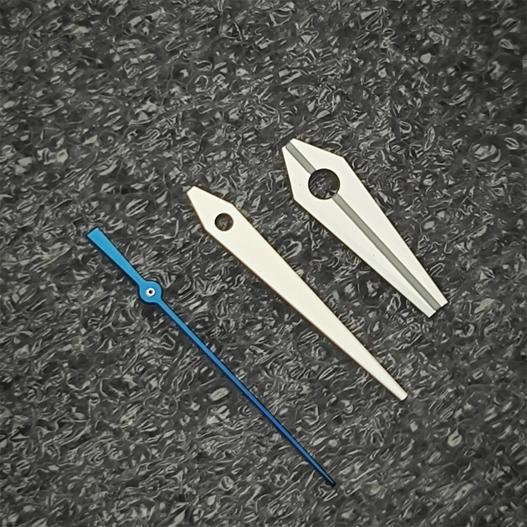 NH35 Advanced watch hands silvery GS hands GS Watch Modification Accessories BGW9 Luminous Five-sided Polished Hands watch accessories