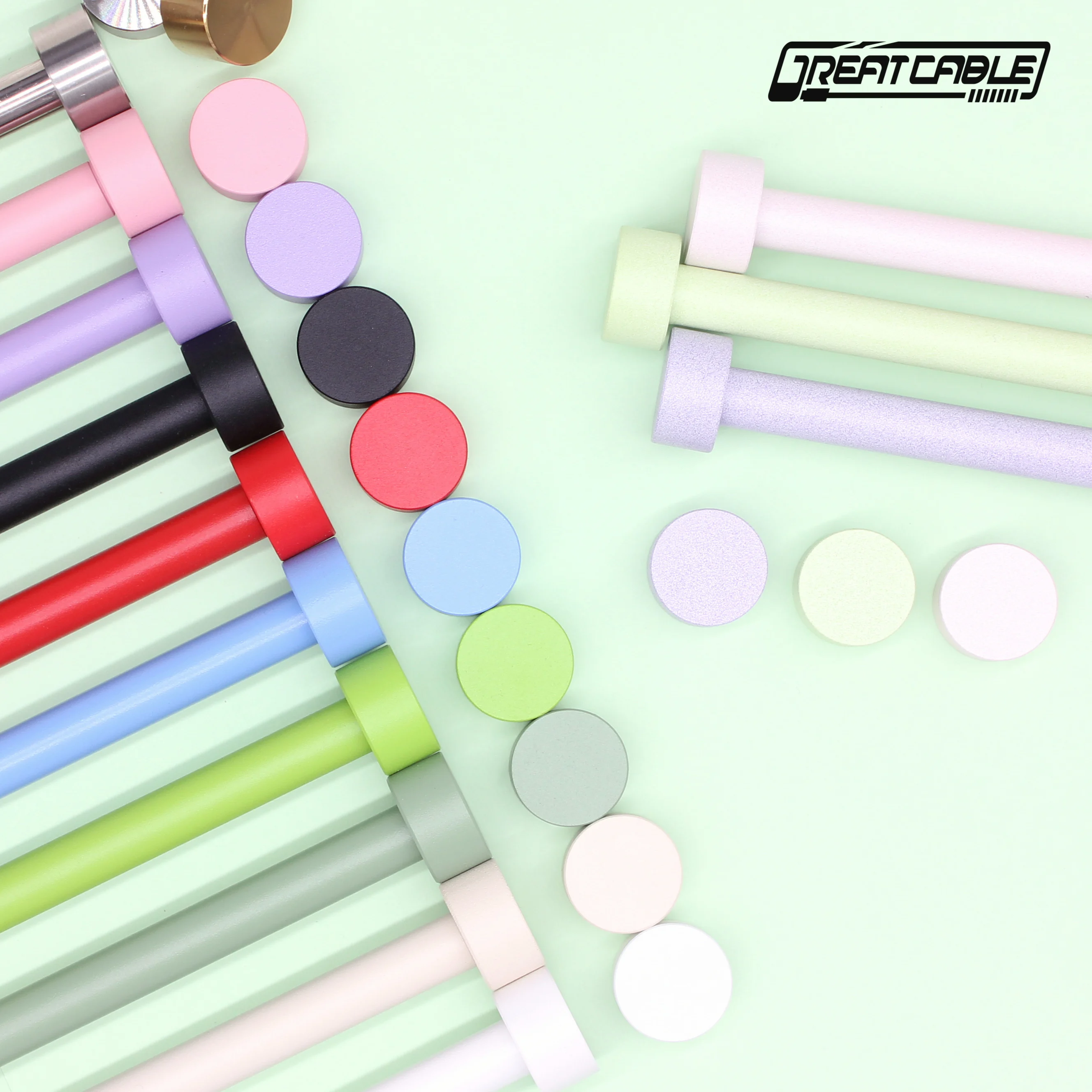 Organizzatore Di Cavi Per Tastiera A Spirale Asta Di Protezione Cavo Per Tastiera A Spirale Bobina Per Asta Di Peso Cavo Stick Spruzzatura Di Colore