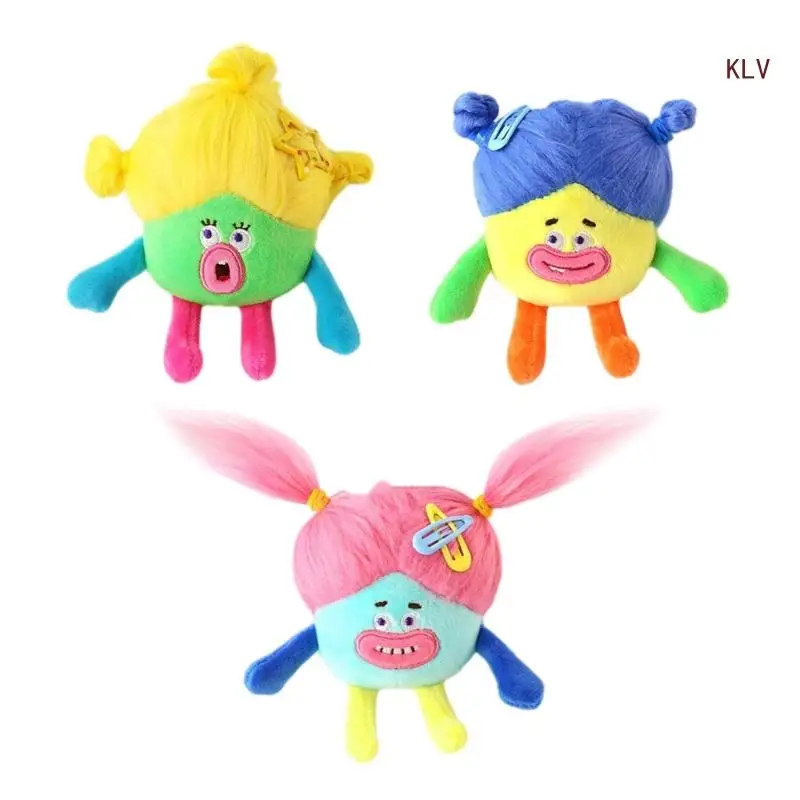 

Elastic Hair Scrunchies for Kids Colorful Ugly Shape Elastic Hair Rope Christmas Hair Rope for Toddler Girls