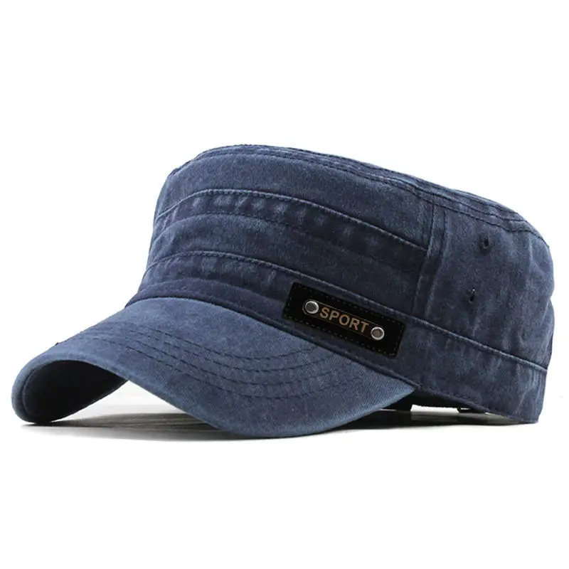 And Mens Washable Cotton Flat Sun Proof