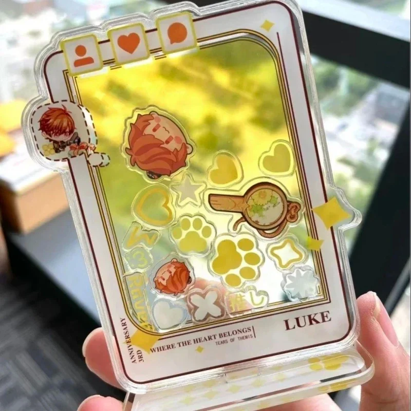 菊のキーホルダー,アクリルスタンドモデル,ハートシェイクの