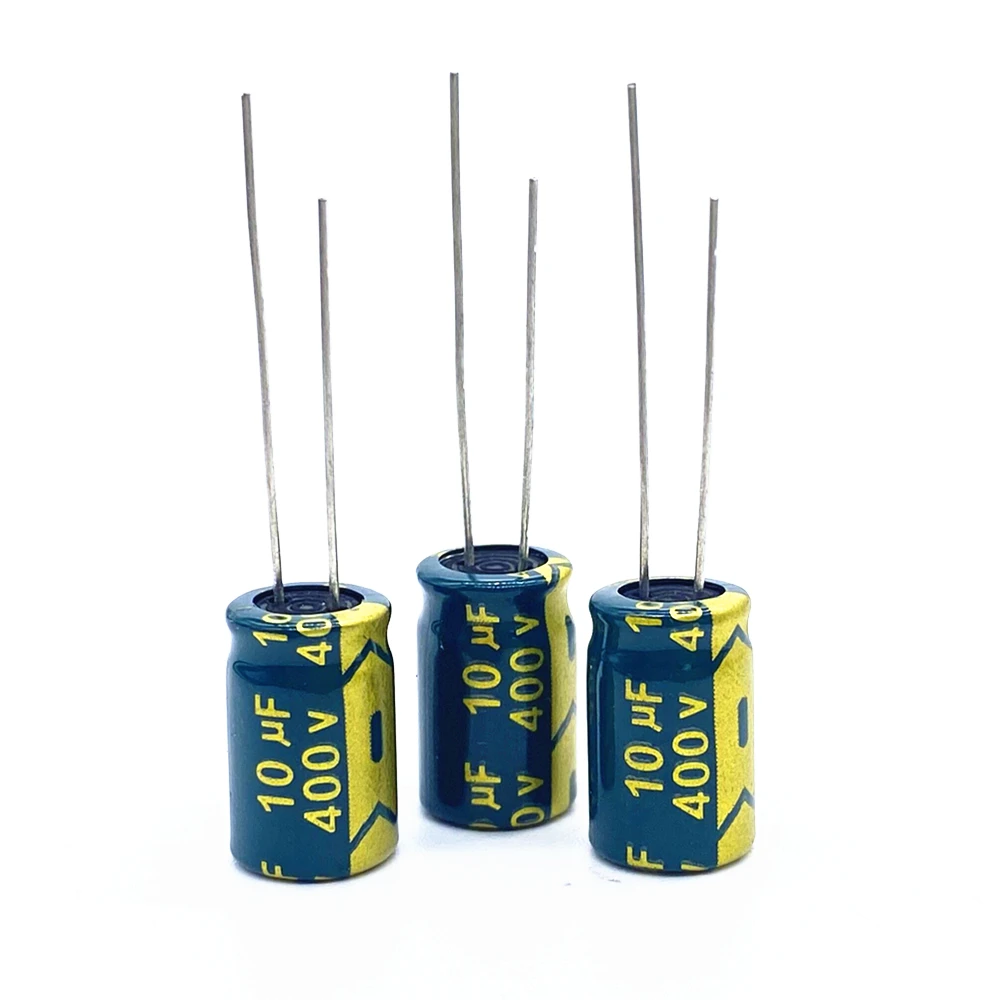 5 шт./лот 10UF400v высокочастотный низкоимпедансный 400 в 10 мкФ алюминиевый