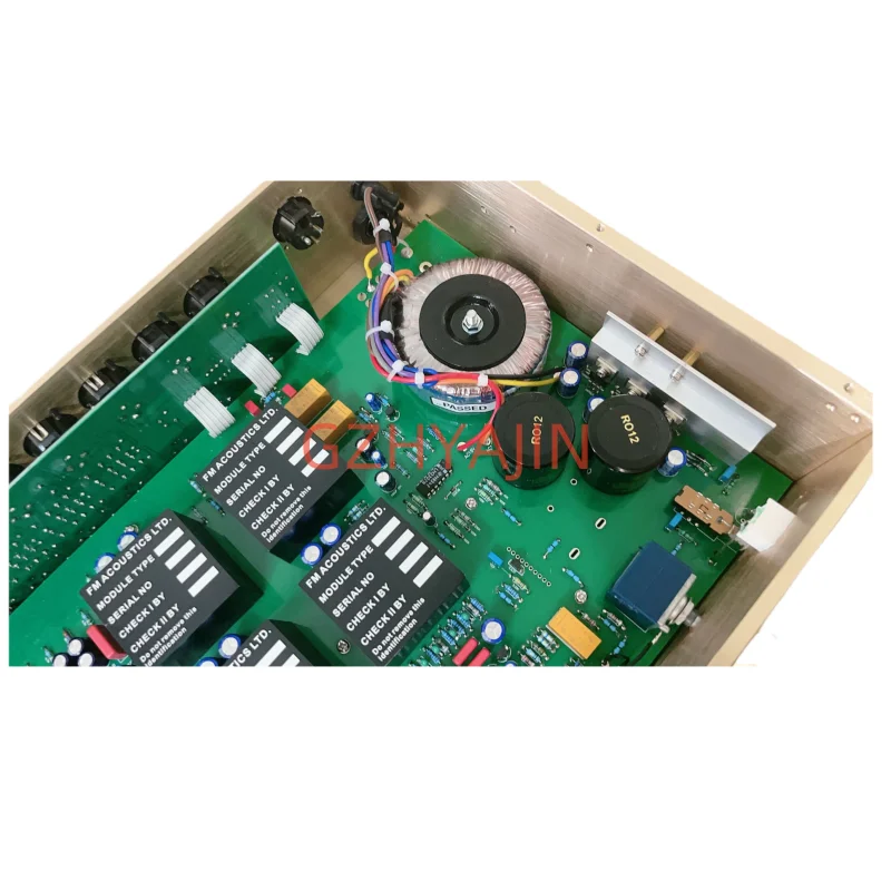 プリステージパワーアンプfm266クラス,完全バランス,完成品