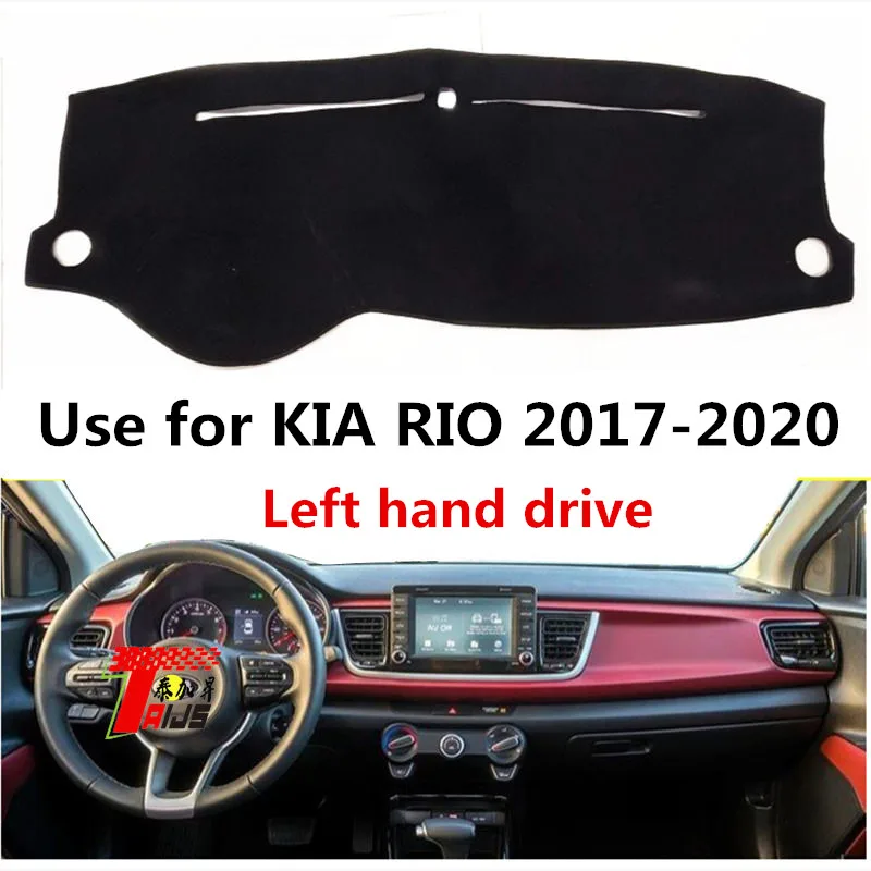 Tapis De Tableau De Bord Pour Kia Picanto X-Line/Morning 2018-2022 - Protection Anti-rayures, Anti-reflets - Noir