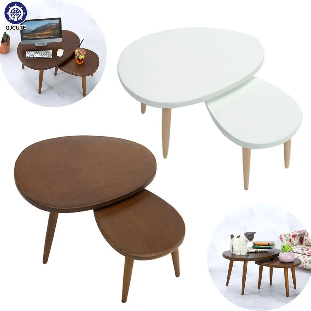 

1 шт., 1:12 миниатюрный детский Кукольный домик, настольная модель чайного столика, кукольный домик, мебель для гостиной, декоративные игрушки