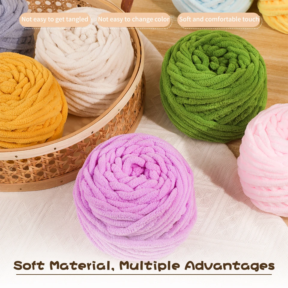 KRABALL 7mm Ice Bar Thread Scarf Hat Sweater Knitting DIY Handmade Craft Accessories Tools