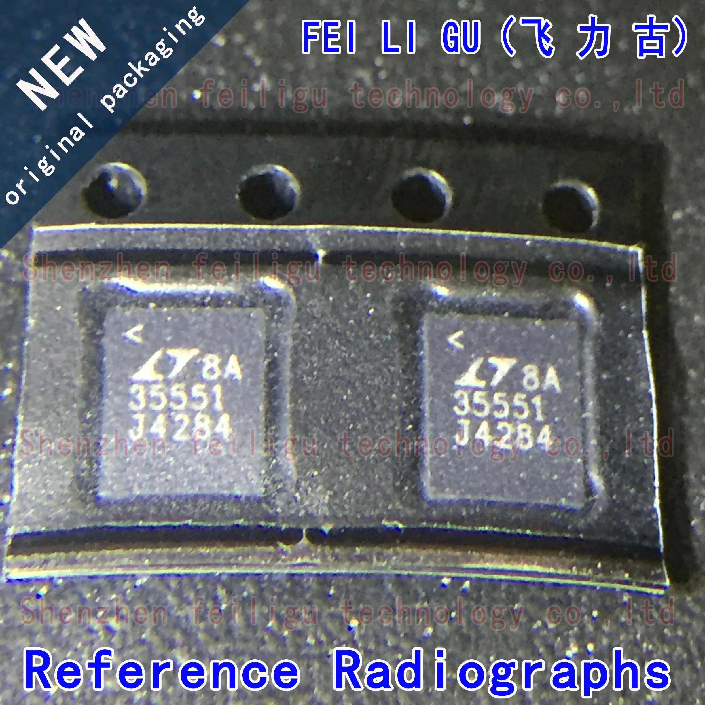 1PCS New original LTC3555EUFD-1#PBF LTC3555EUFD-1 LTC3555EUFD LTC3555 silkscreen:35551 package:QFN28 USB power management chip 1 30pcs 100% new original opa1642aidr opa1642aid opa1642a opa1642 silkscreen 01642a package sop8 audio power amplifier chip