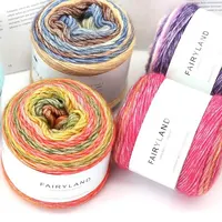 1pc 100g Gradient Rainbow Yarn, Suitable for DIY Crochet and Knitted Warm Sweaters, Scarves, Hats, Shawls, Etc 1