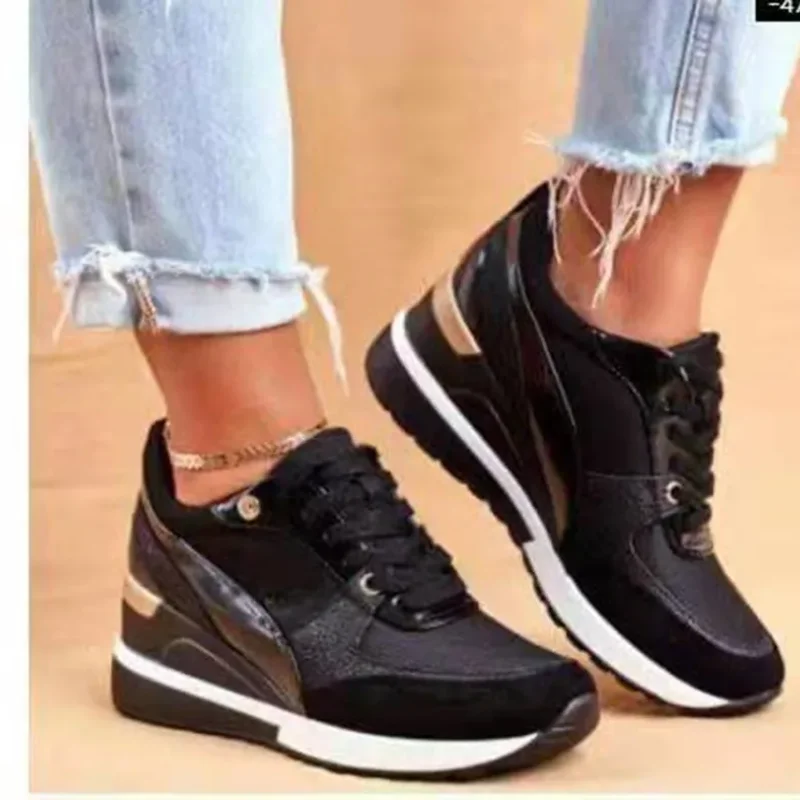 Women Autumn Zapatilla Mujer Sneakers Chaussures Pour Femmes Platform Dad Shoes Outdoor Casual Running Loose Soled Shoes 891