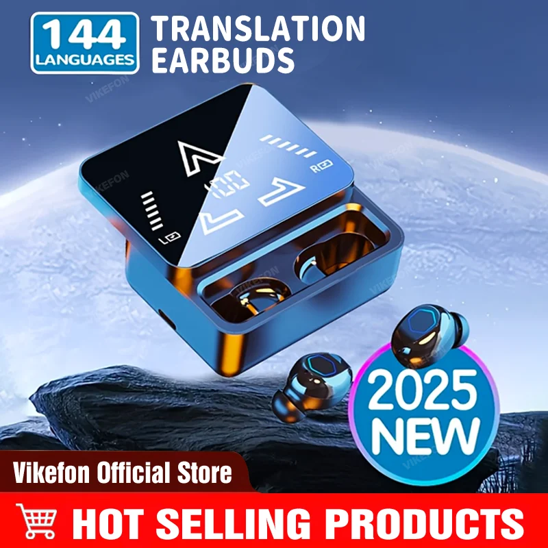 Aazon.co: VBESTLIFE Language Translator Earbuds, Support 144 Languages 3 Translation Odes - View #12
