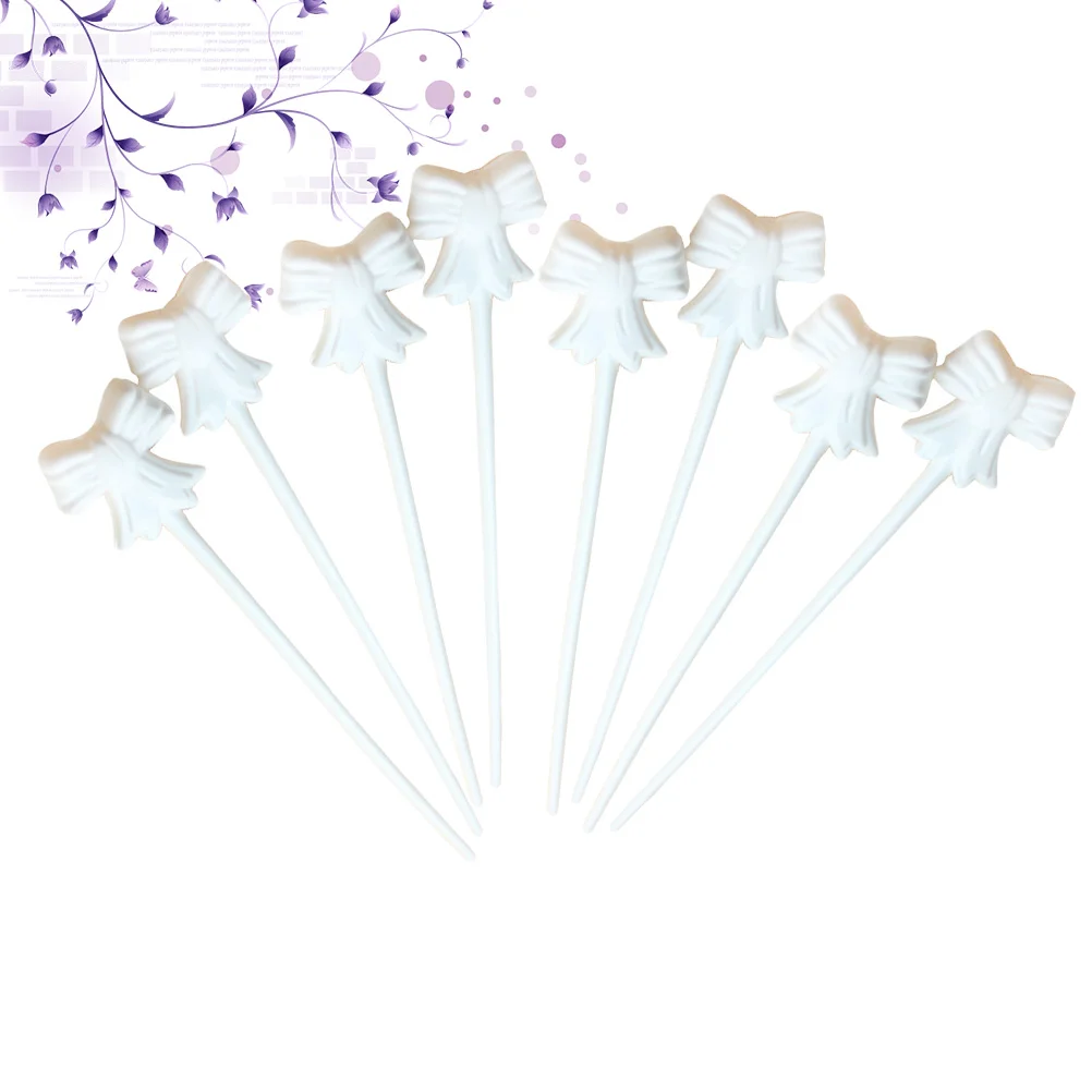 

Стержни для воздушных шаров из фольги с белым бантом, держатель для воздушных шаров на день рождения, Рождество, свадьбу, День святого Валентина