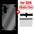 Matte for S26