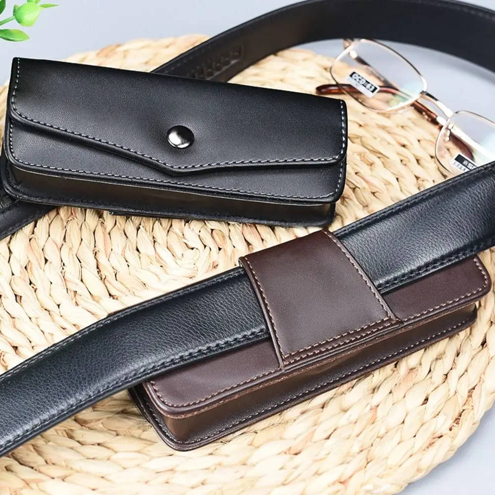 

Gift Middle Aged and Elderly People Glasses Case Eyeglass Box Spectacle Case Sunglasses Case Waistpack Glasses Box