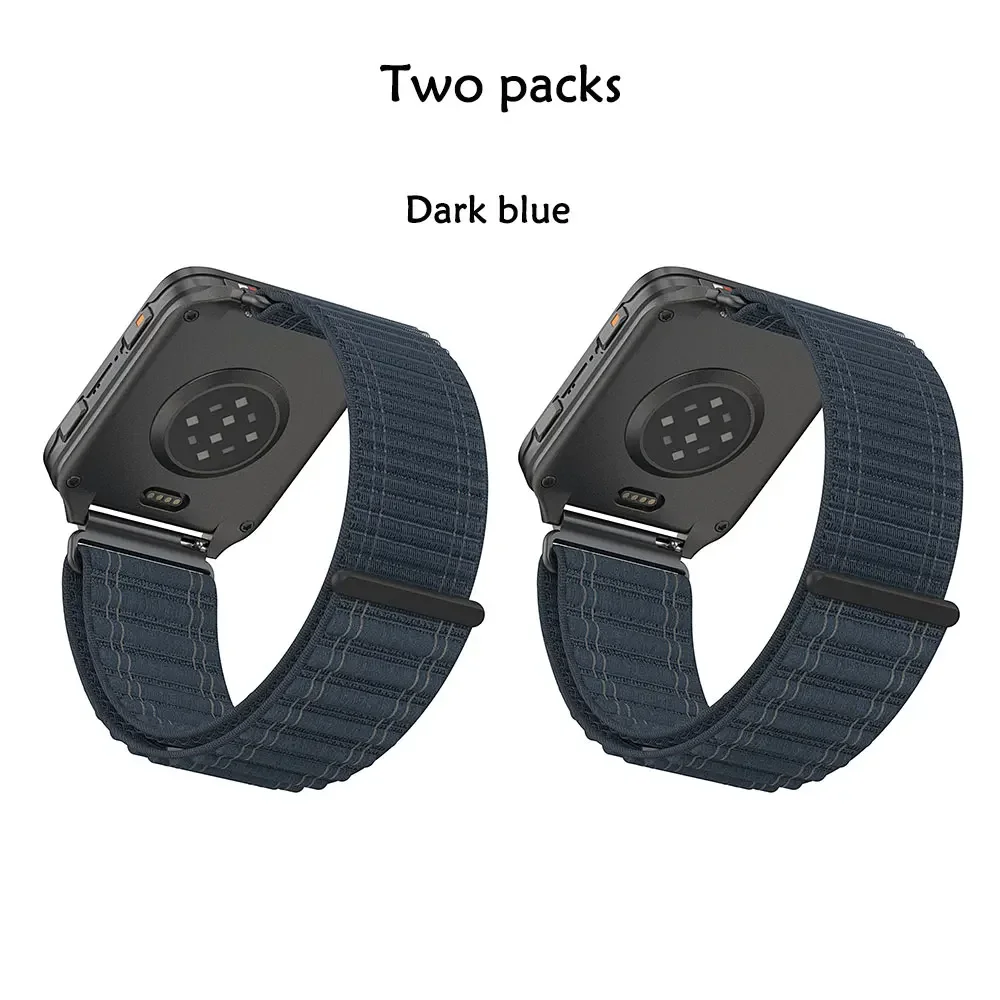 Breathable Soft Nylon Sports Replacement Watch Band in 24mm