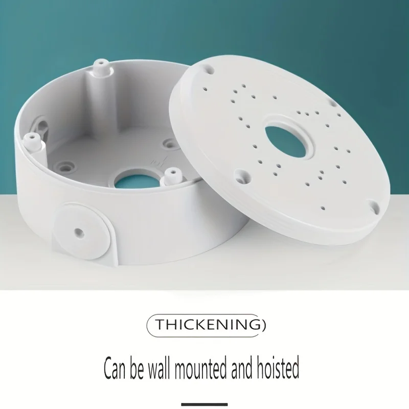 Universal security camera junction box mounting bracket plastic rainproof
