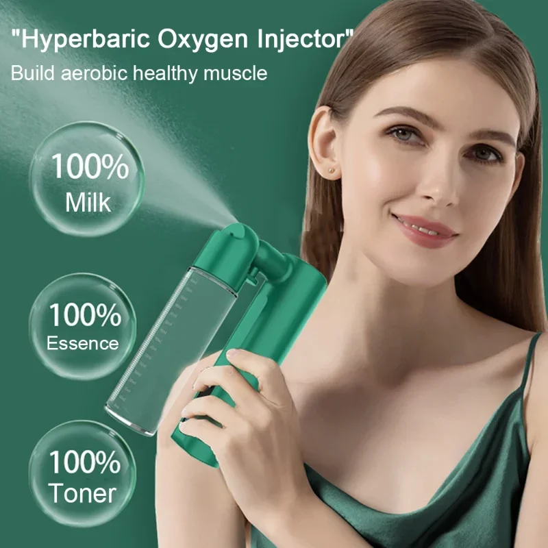 80ml Oxygen Injection Instrument Water Replenishing Spray Household Hand-held Face Cold Spray Humidifier Beauty Health