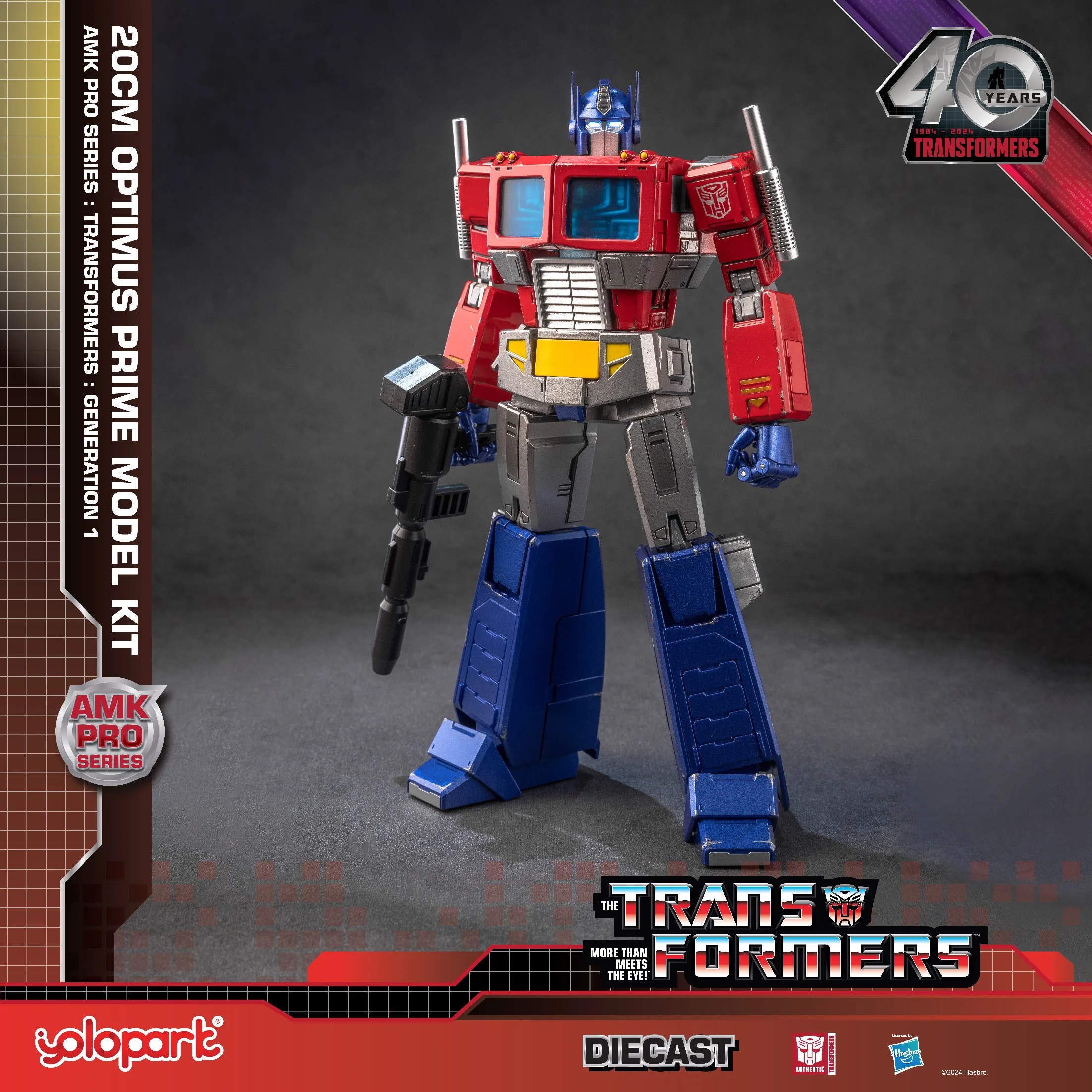 

Новый продукт YOLOPARK AMK PRO G1 Трансформеры Optimus Prime сплав Броня сборная фигурка экшн-фигурка коллекционная игрушка подарок
