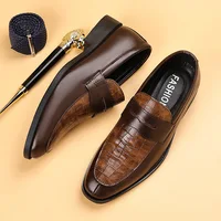 Designer Shoes Men Elegant Loafers Men Party Shoes 4