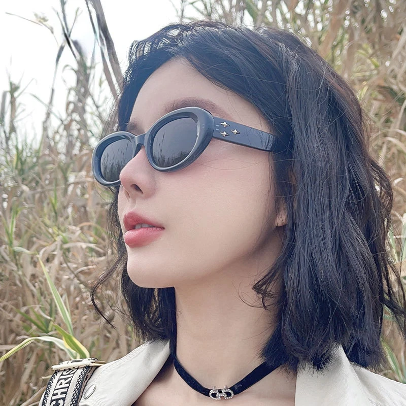 TR 편광 고양이 눈 선글라스, 레트로 쉐이드, 리벳 스트리트 슈팅 안경, UV400 선글라스, 여성용 드라이버 고글