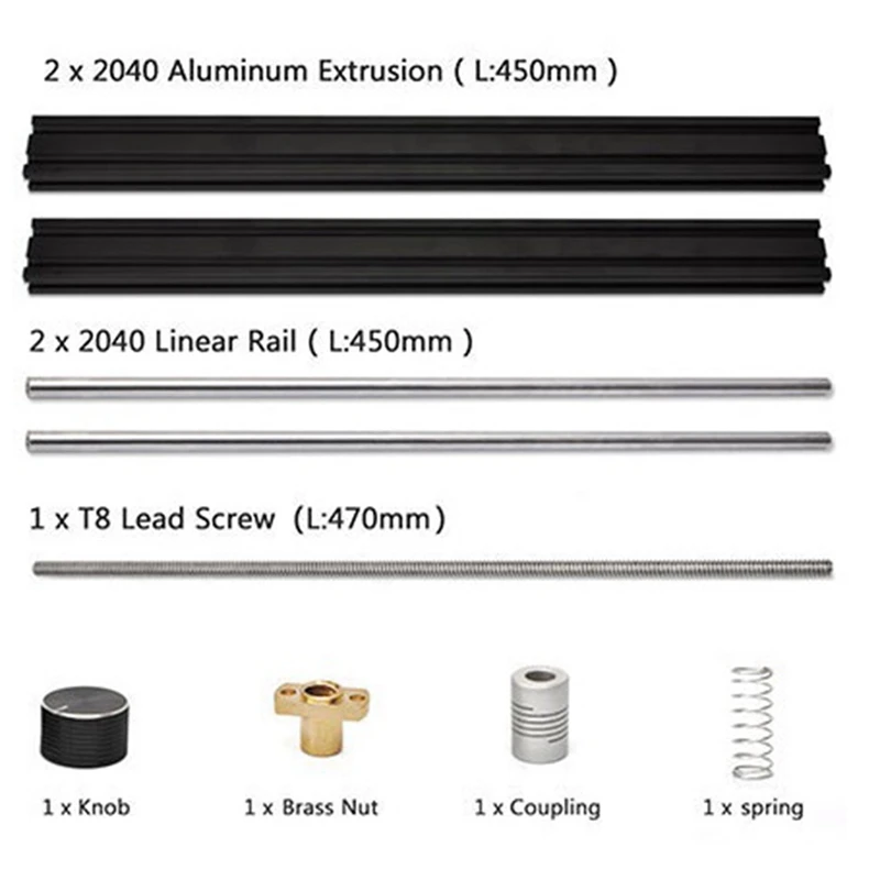CNC 3018 Pro Upgrade Extension Kit Compatible for Pro CNC Engraving Milling Machine 3018 To 3040 laser engraving machine