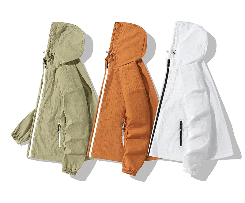 Summer Minimalist Sun Protection Clothing Thin Breathable Casual Trend Outdoor Couple Loose Jacket Sun Protection Clothing