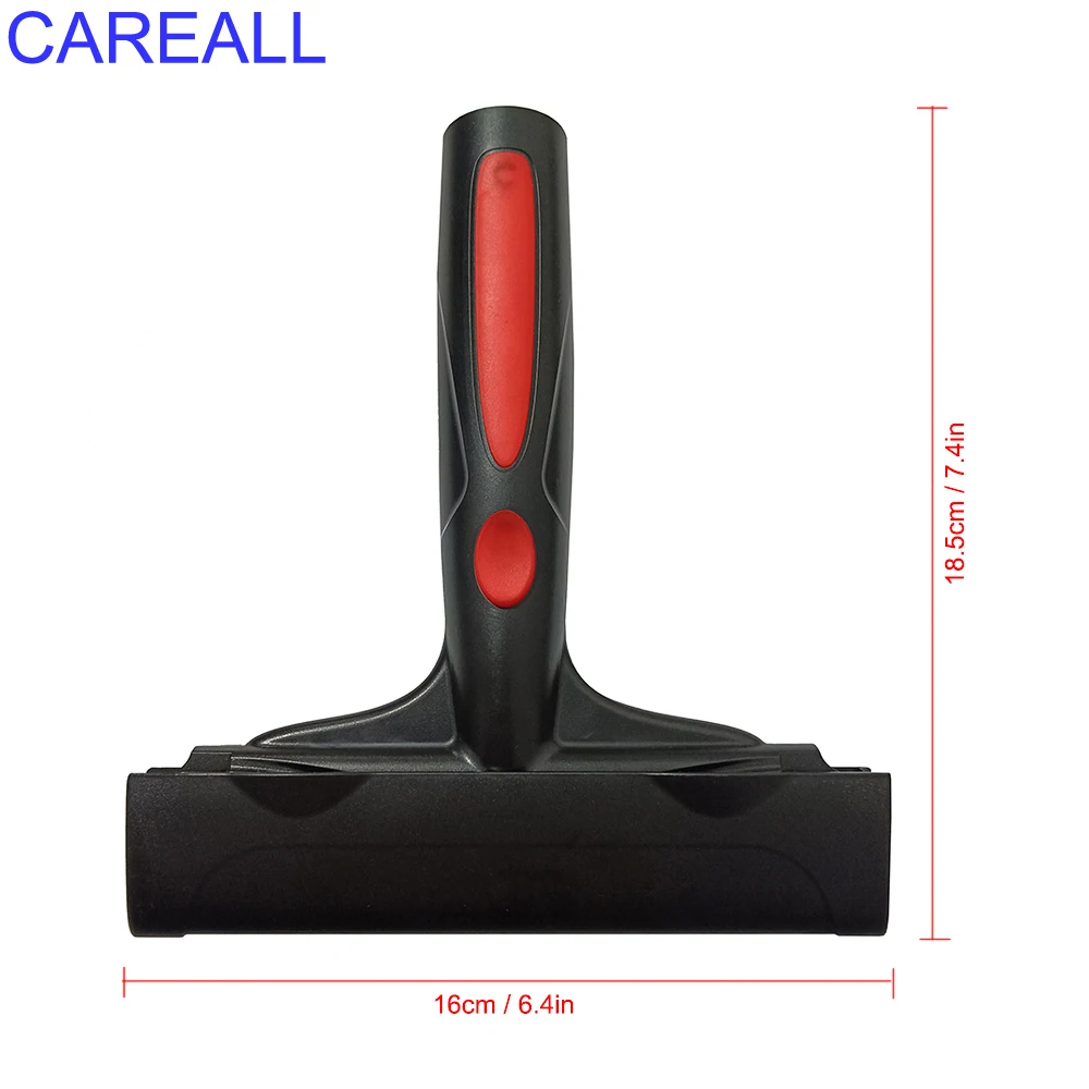 CAREALL 면도날 스크레이퍼 청소용 15cm 스틸 블레이드 접착 라벨 데칼 스티커 제거기 창문 유리 자동차 주방 도구