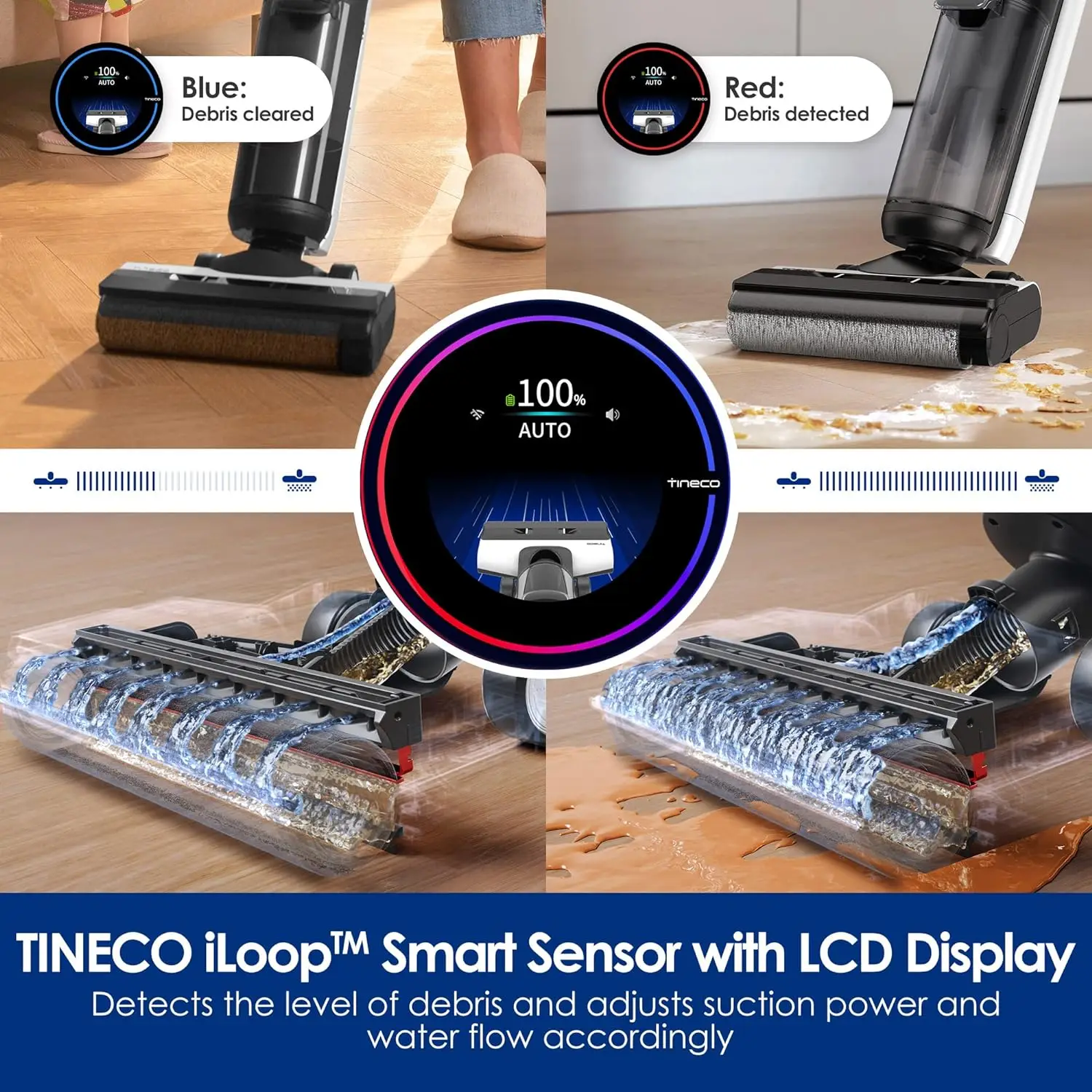 Tineco Floor One S5 Pro 2 Smart Wet Dry Vacuum Cleaner - Tineco US
