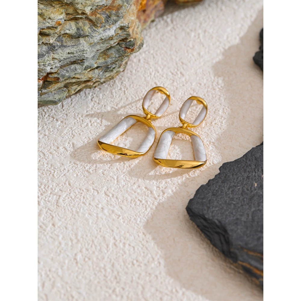 Yhpup Earrings 18K Gold Plated