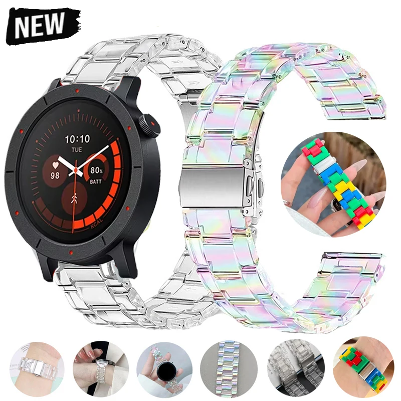 Clear Resin Strap - Premium Replacement Band Bracelet