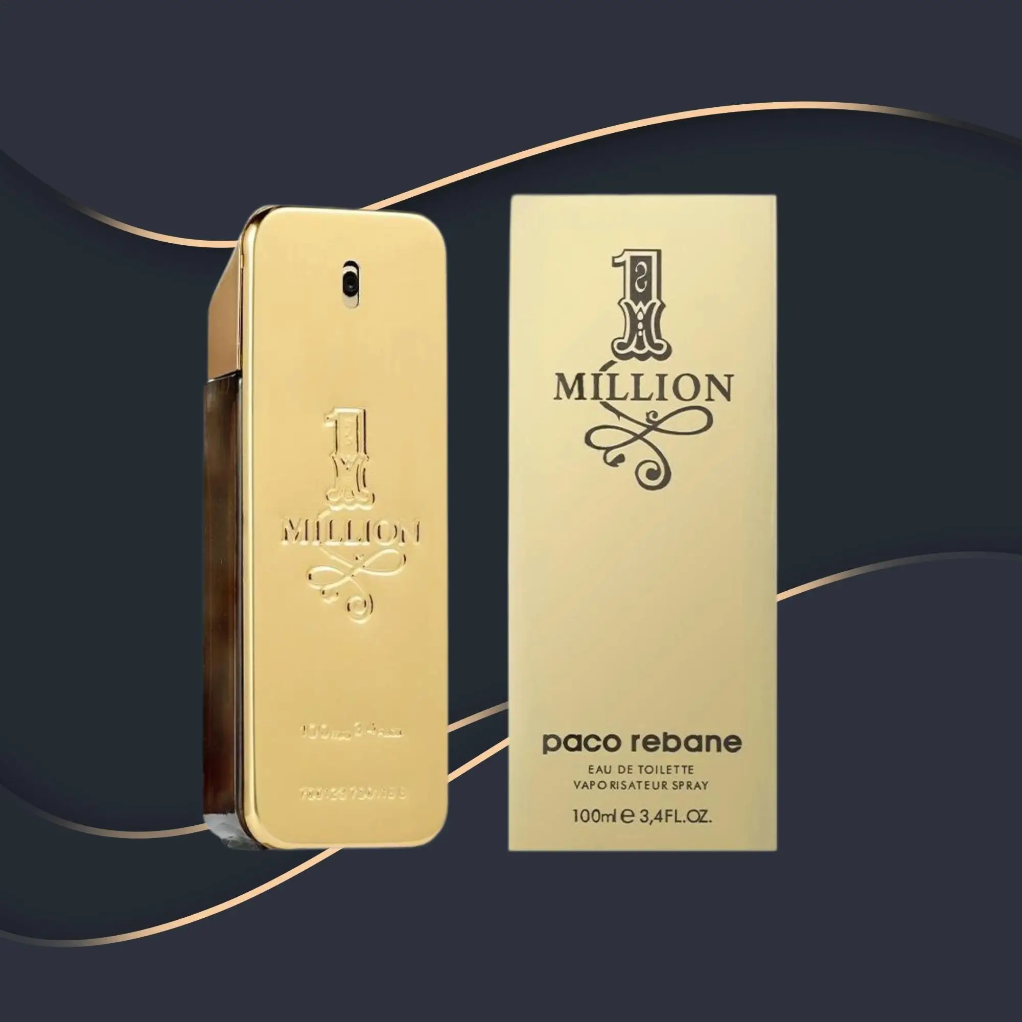 100ML Arabic Golden Perfume High-end Business Seductive Notes Best Holiday Gifts Long Lasting Fragrance Seductive Scent