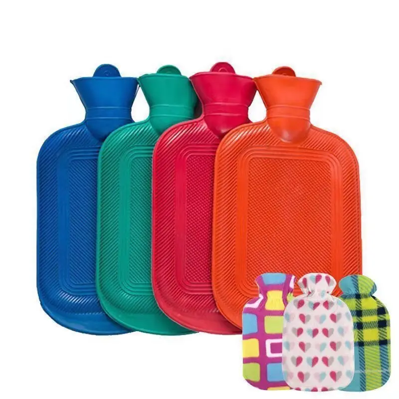 500ml 물 주입 고무 뜨거운 물병 물-뜨거운 물 주머니 겨울 따뜻한 물 주머니 손 발 따뜻한 물병