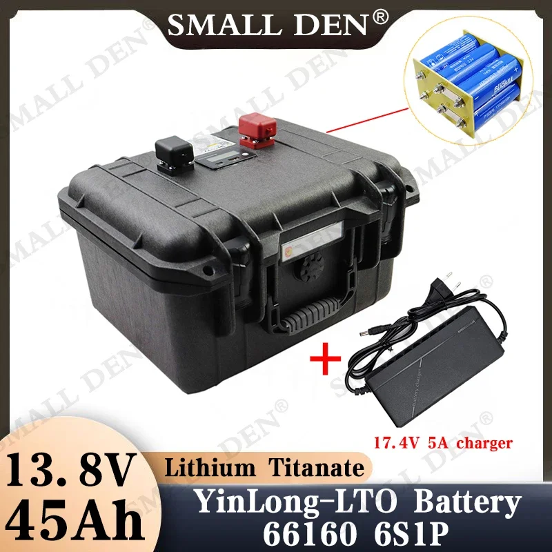 

Литий-титанатный аккумулятор Yinlong LTO 2,3 10C 450A, 12 В, 66160 в, 45 Ач