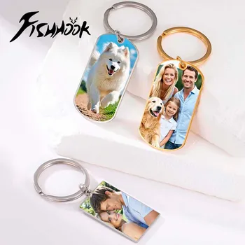 Personalized Photo Keychain Gift 1