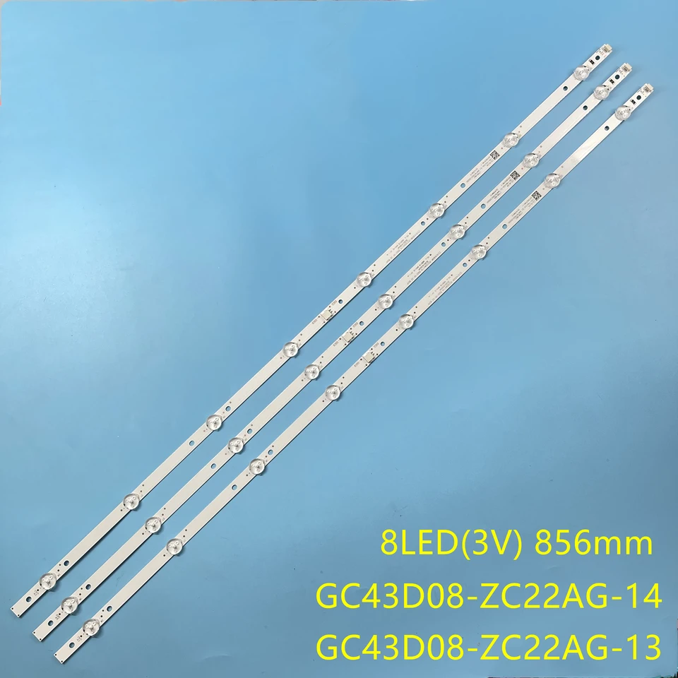 LED Strip 8 lamp for 43'' TV GC43D08-ZC22AG-17 15 303GC430044