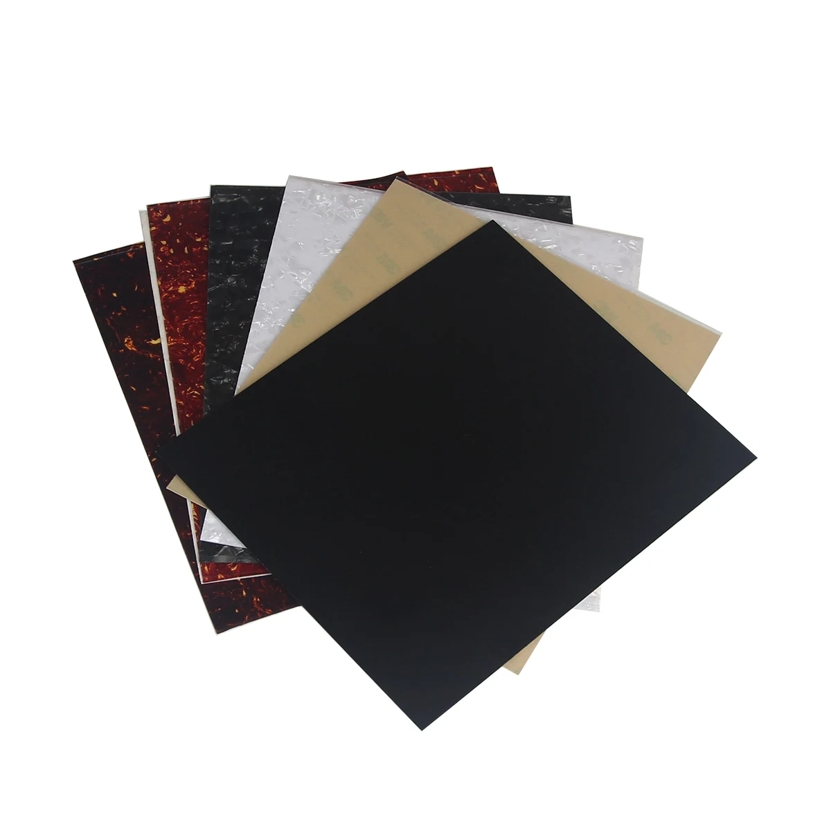 

FLEOR 1Pc Self-adhesive Acoustic Guitar Pickguard Blank Material Sheet Scratch Plate 200x170x0.65mm for Acoustic Guitar Parts