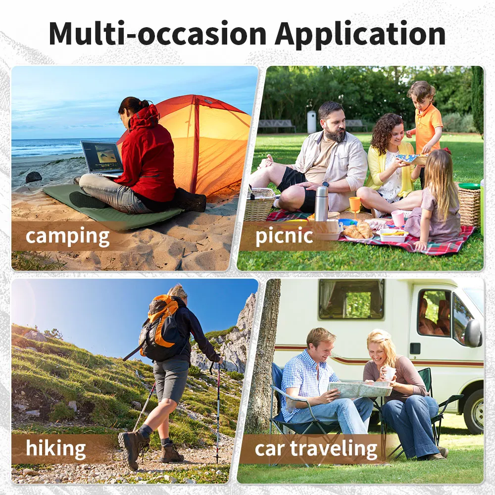 Naturehike الذاتي تضخيم فراش D03 نفخ فراش 5 سنتيمت...