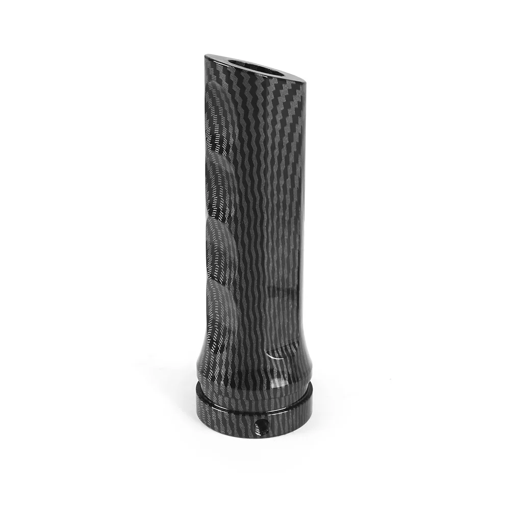 Hand brake cover Car Carbon black Hand Brake Sleeve Handbrake Aluminum Handle Hand Protector Cover 1PCS