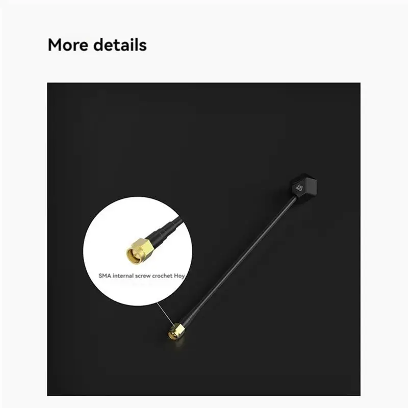 L36A-5.8Ghz 2.4Dbi FPV 안테나 SMA 60Mm 안테나 FPV 레이싱 드론 액세서리 부품용 LHCP/RHCP