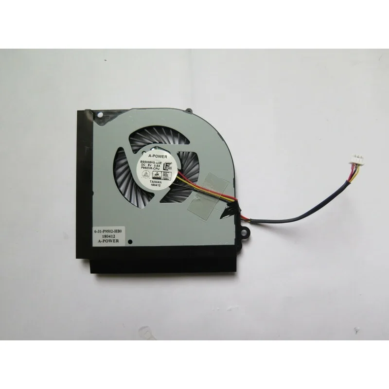 

Новинка, для Clevo P950 P950HP P950HR, вентилятор ЦП, BS5005HS-U3E 6-31-P9502-102, 3 провода