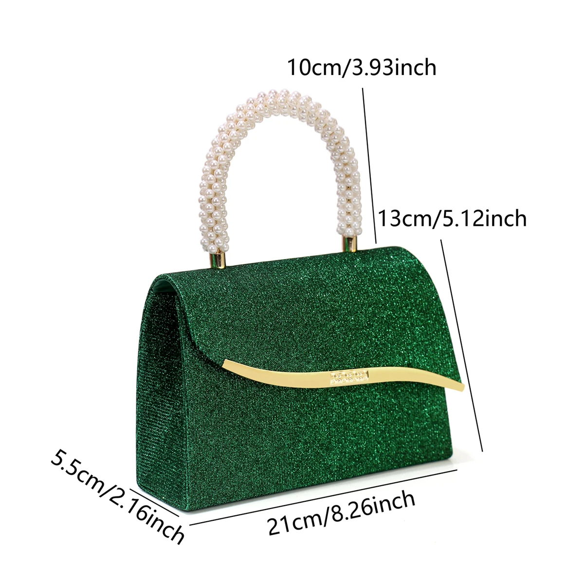 Metallic Sequin Women Evening Clutch Bags Mixed Color
