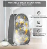 Portable Steam Sauna Tent Full Body Personal Home Spa with Remote Control, 4L/1600W Sauna Steamer Machine 4