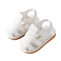 Baby Girls Boys First Walking Shoes Flats Adjustable PU Leather Anti-Slip Soft Rubber Sole Shoes Infant Girls Boys Outdoor Baby 6