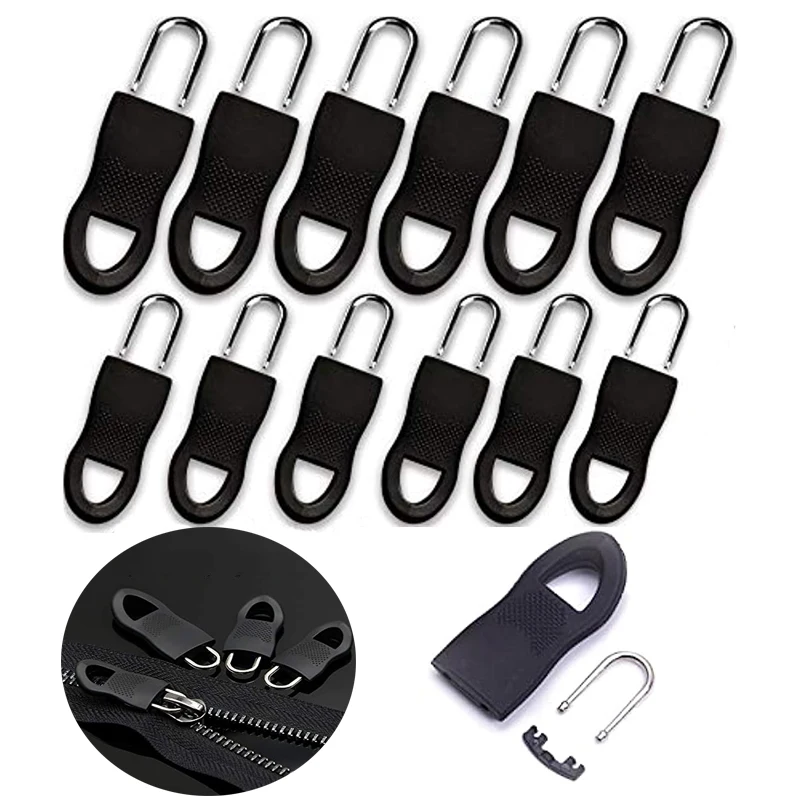

Universal Zipper Puller Replacement Zipper Slider Tag Fixer Repair Zipper DIY Sewing Clothes Travel Bag Clothes Tent Backpack