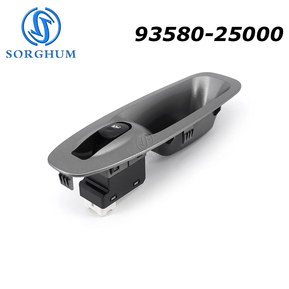 

SORGHUM 93580-25000 For Hyundai Accent 2000 2001 2002 2003 2004 Passenger Side Door Power Window Control Switch 9358025000