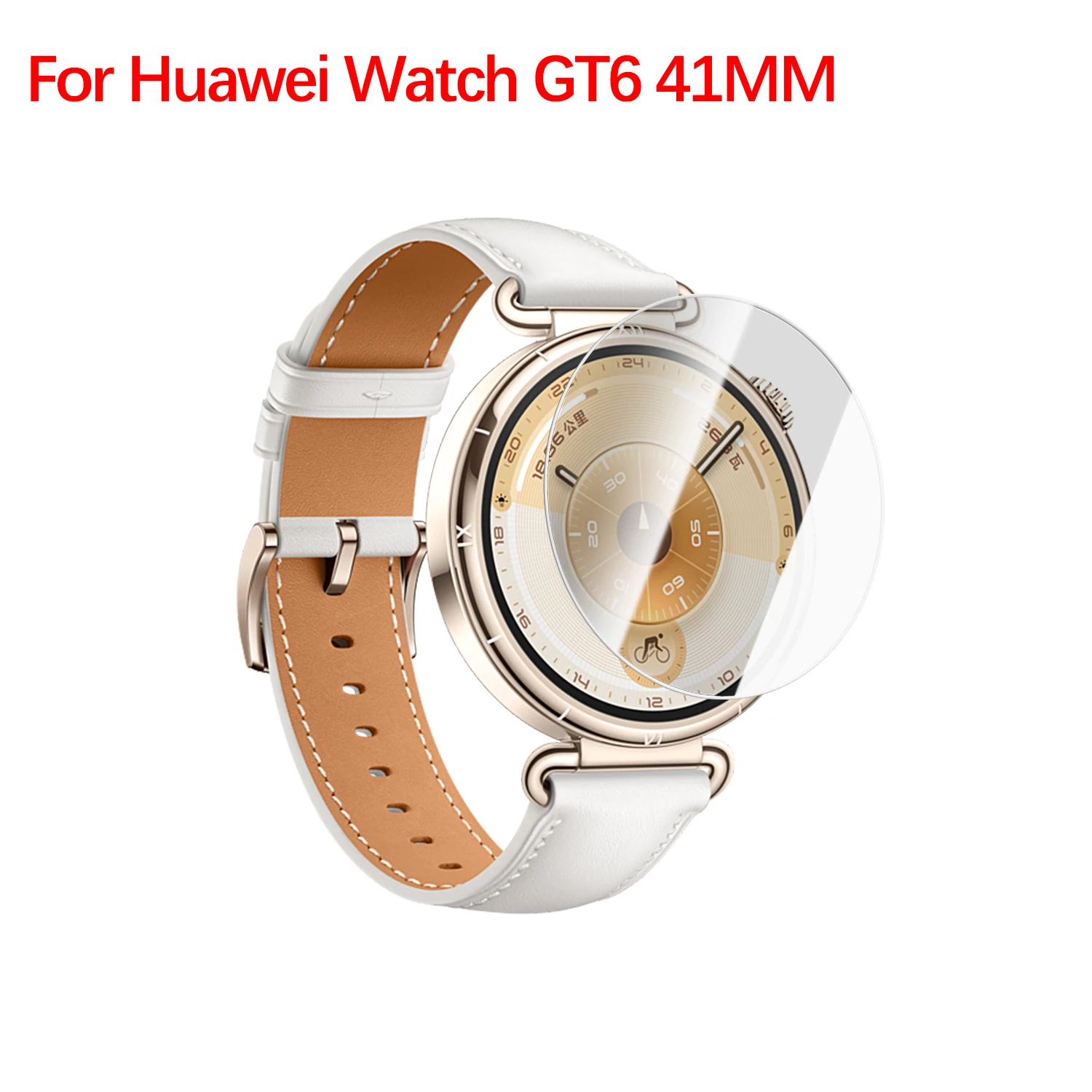 واقي شاشة 9H لساعة هواوي GT6 41 ملم/46 ملم من الزج...