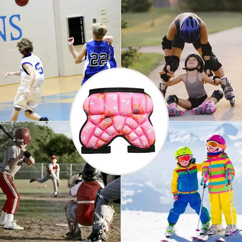 Kids Butt Protection Shorts Protection Ski Pants Skate Snowboard Skiing Protector Skating Butt Pads Protectors Children